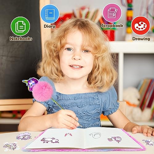 Steemjoey Diario Segreto Bambina con Lucchetto