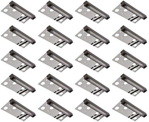 20-Pack GKOLED Hardscape Light, Paver Wall Light, 6.8 Inches Long, Integrated 4W 2700K LED Light Source, LED Step Light, Solid Powder Coated Die-cast Aluminum Housing, Low Voltage 12V AC/DC, UL Listed
