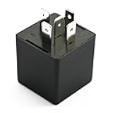 GROBARPART 5 Pin GCD-TJ0106 Led Turn Signal Flasher Relay for Tail Lights