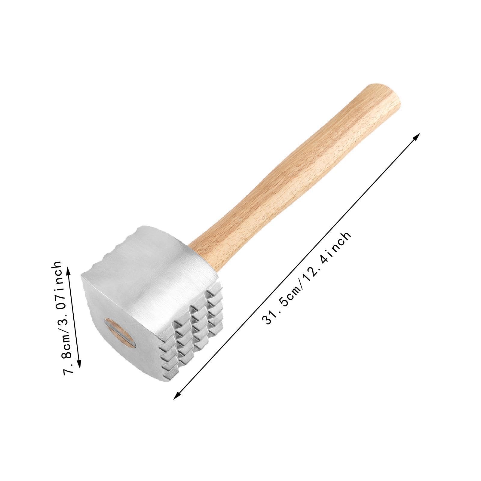 Fleischklopfer aus Holz, Fleischweichmacher, Rindfleischsteakhammer, Hähnchenstampfer, Fleischklopfer,