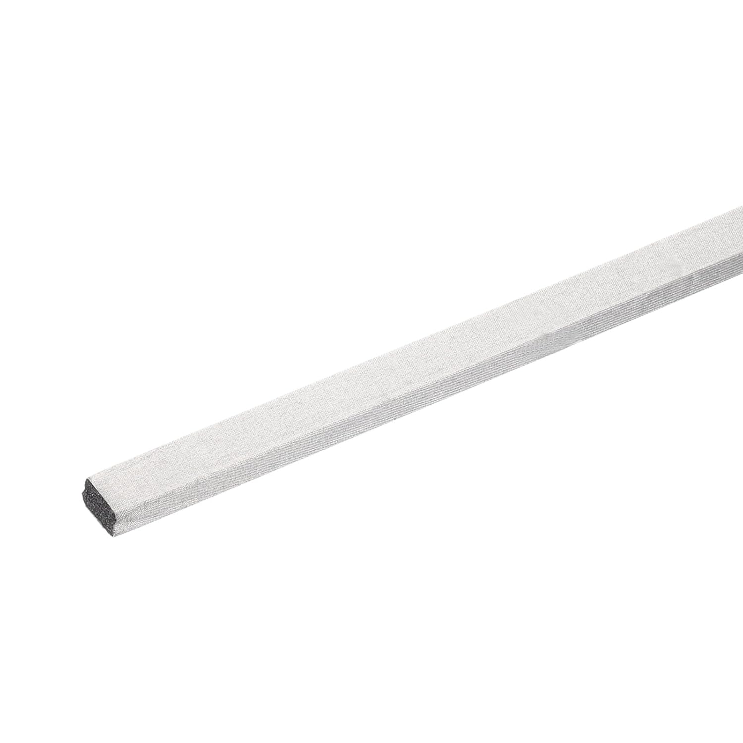 MECCANIXITY 1pcs RF Faraday Foam Gasket/Conductive Foam Strip, 39.4"x0.39"x0.24" (1mx10mmx6mm) for Seal RF Enclosures/RF Shield Box, Covered in High-Shielding Fabric with Adhesive Backing