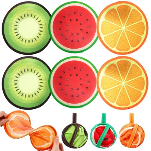 KOOKZ 6 Piezas Abanico Redondo Plegable, Ventilador de Mano Plegable, Pop-Up Ventilador Plegable de Mano, Ventilador de Estilo Chino para Fiesta de Boda y Regalos de Decoración de Pared