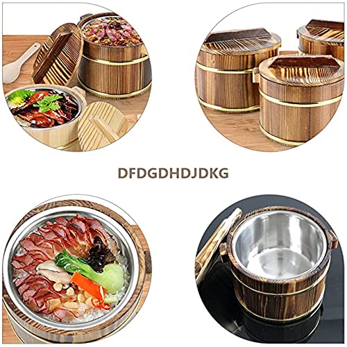 Bol de mélange de riz à sushi avec doublure pour texture parfaite - 5