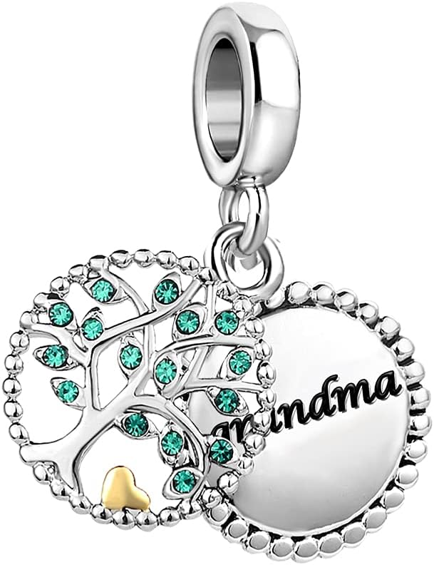 Family Tree of Life Charms fits Pandora Bracelets for Women Mom Daughter Charm for Bracelets Necklace Pendant for Women Jewelry - Image 2