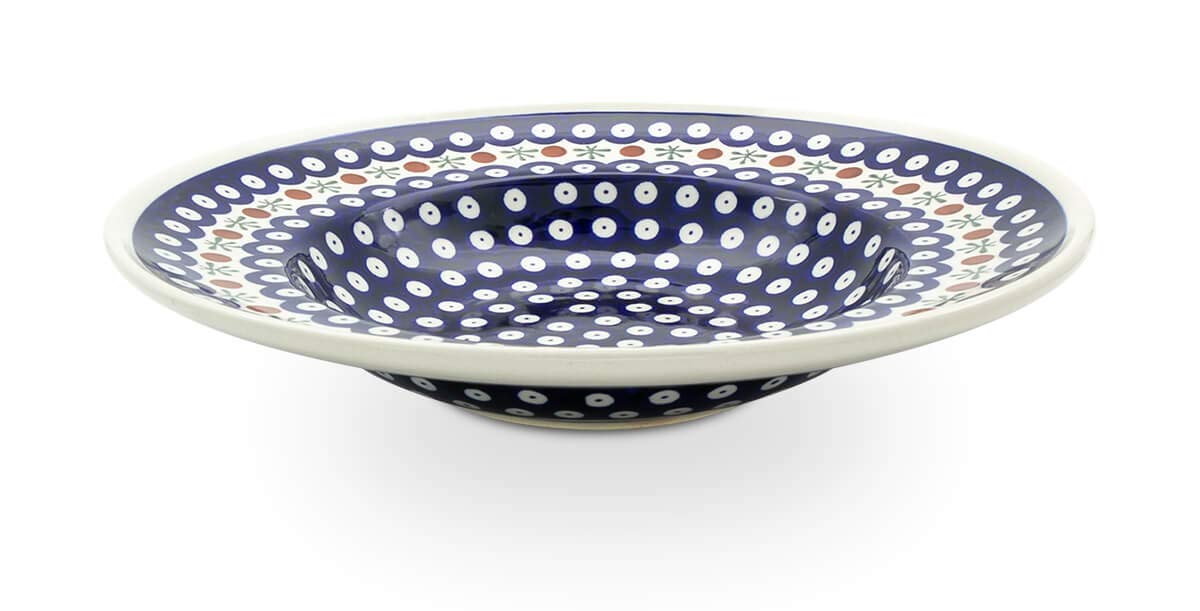 Assiette à pâtes Bunzlauer Keramik vaisselle creuse 28.5 cm grand format pour risotto