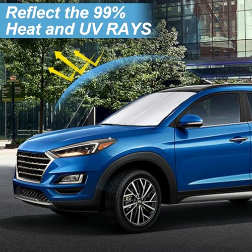 Image of Windshield Sunshade for Hyundai Tucson 2016 2017 2018 2019 2020 2021 Shades