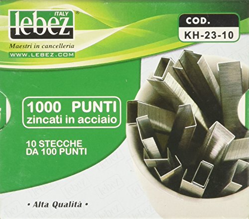 Misure: 11.5 x 10 mm Lebez KH-23-10, Un pacco con 1000 Punti
