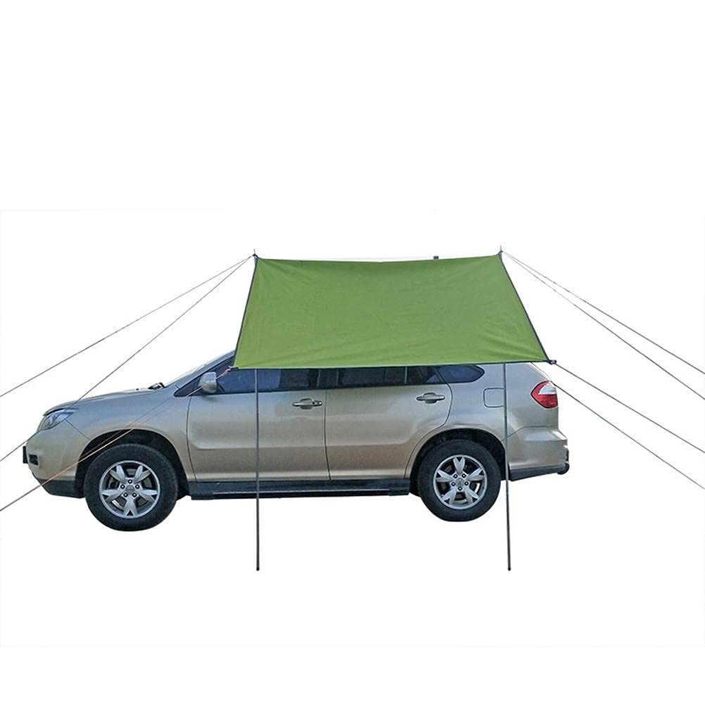 Srliya Tente de Camping pour SUV avec Auvent Latéral et Extension Arrière - Coffre de Voiture et Remorque Portable pour Voyage