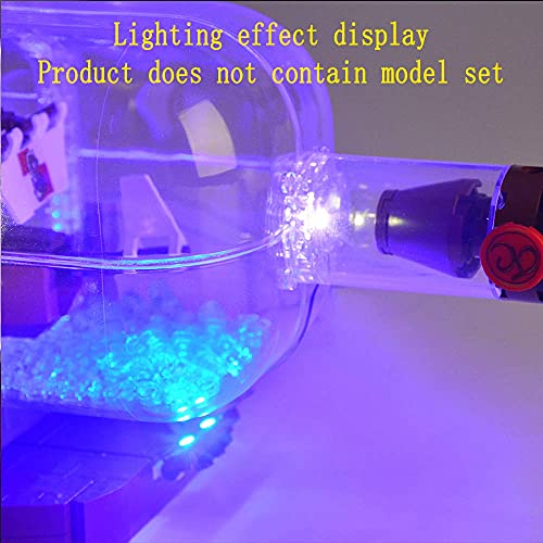 GEAMENT Set di Luci LED per Nave in bottiglia