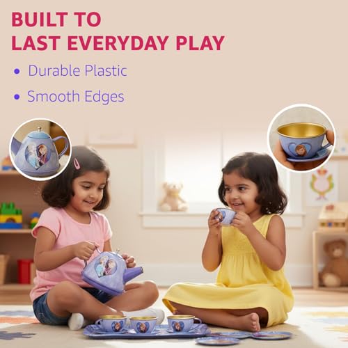 Image of Amazon Brand - Jam & Honey Children's Tea Set Frozen