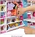 Barbie Dream Closet Playset with 30+ Clothes & Accessories for Barbie Fashion Dolls Including 5 Outfits, Plus Mirror, Desk & Rotating Rack