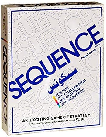 Heckle n Jeckles Sequence Puzzle Board Game 2-12 Players Family/Party Best Gift for Children Backgammon Game