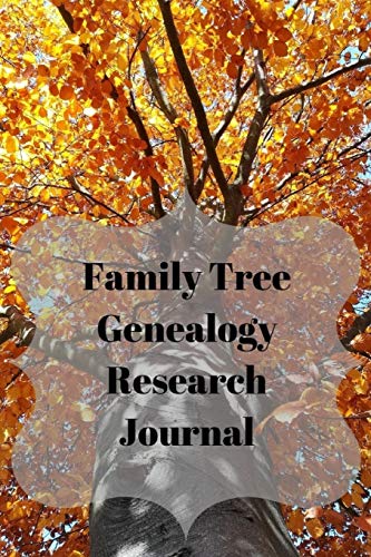 Family Tree Genealogy Research Journal: Use this 6x9 inch book to record your researched information on a single surname, a single family or an individual person.