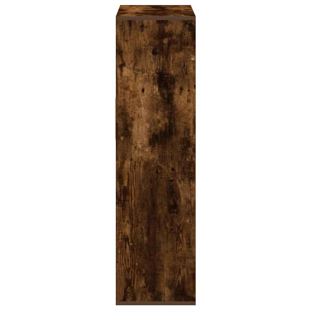 Generisch Bücherregal Räuchereiche 66x31x112 cm Holzwerkstoff,Möbel,Regalsysteme,Bücherregale Bücherschränke-860305