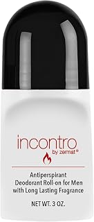 Zermat Incontro, Roll-On Deodorant, 24 h Antiperspirant, 3 Oz.