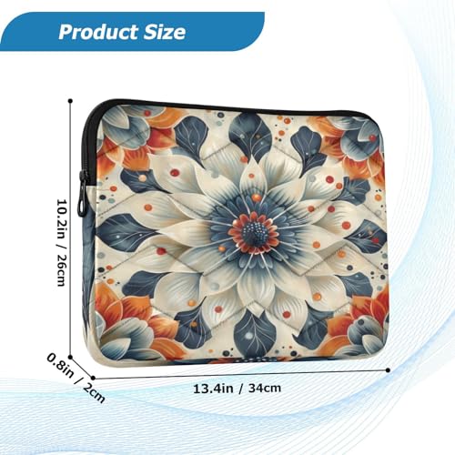 Funda para portátil 13-14 pulgadas Mandala Abstracta miniatura 3
