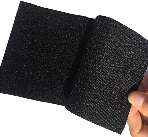 2pcs Security Patches Velcro for Vest or Jacket - Security Patch with Loop Hook System - One Small and One Large Security Patch - Security Patches for Uniforms with Embroidered Letters