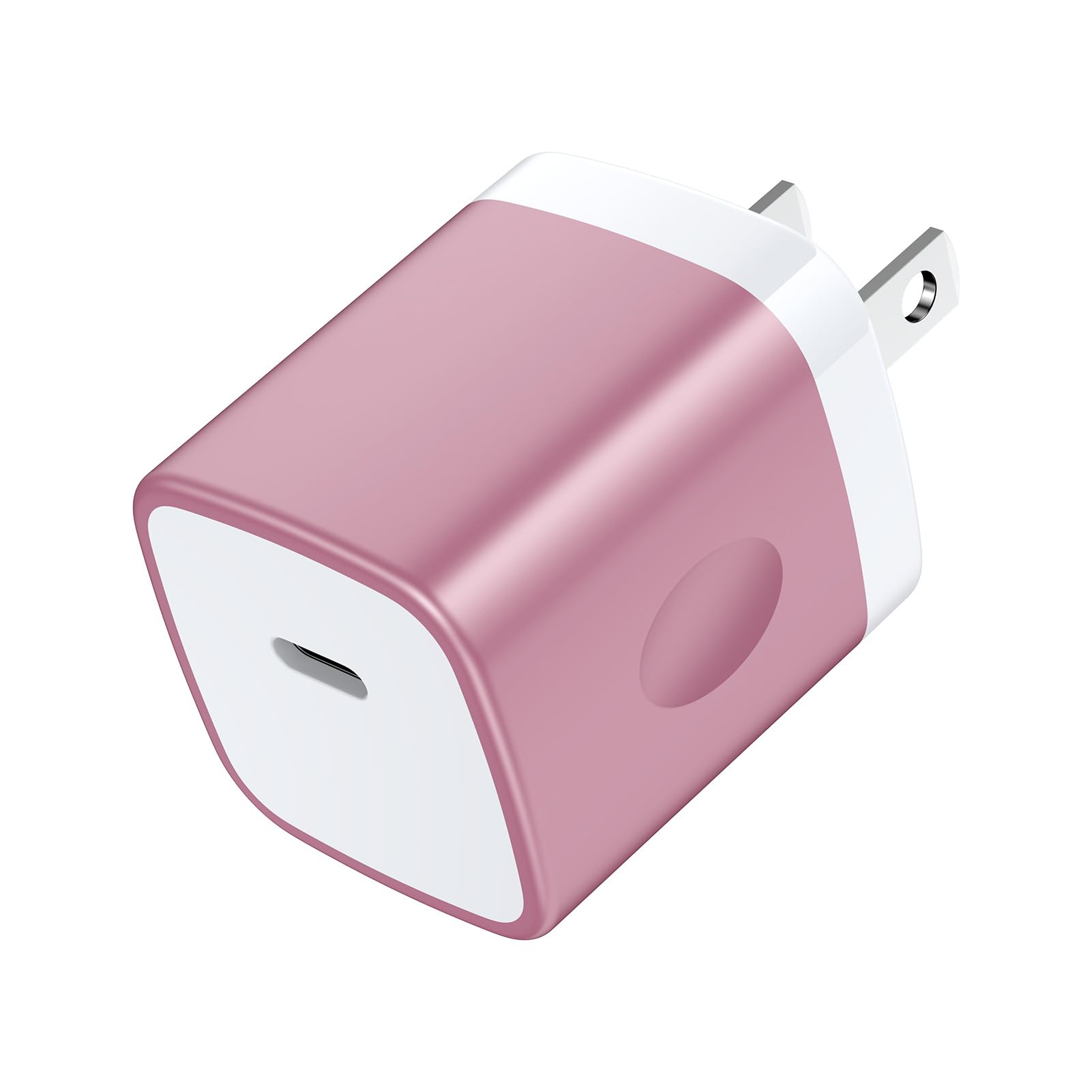 Type-C充電器 iPhone16充電 20W PD 急速充電 [PSE認証済み] タイプc アダプタ ACアダプター Type-C アイフォン 充電器 コンセント タイプC充電器 android 充電器 iPhone16 シリーズ/Galaxyシリーズ/Huwei シリーズ/Macbook Air/Surface/その他 PD20Wの規格内で充電可能な機器 ピンク