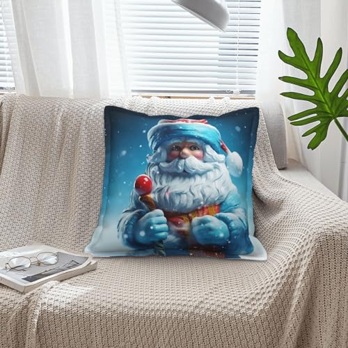 Housses de coussin décoration rustique de Noël, cadeau idéal 40x40 cm - 6