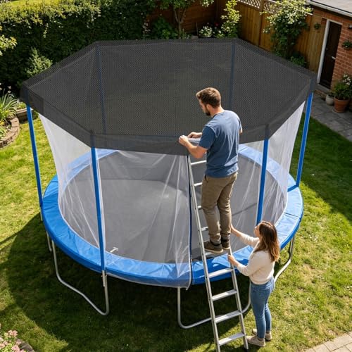 Bâche trampoline haut de gamme résistante à l'eau pour extérieur - 2