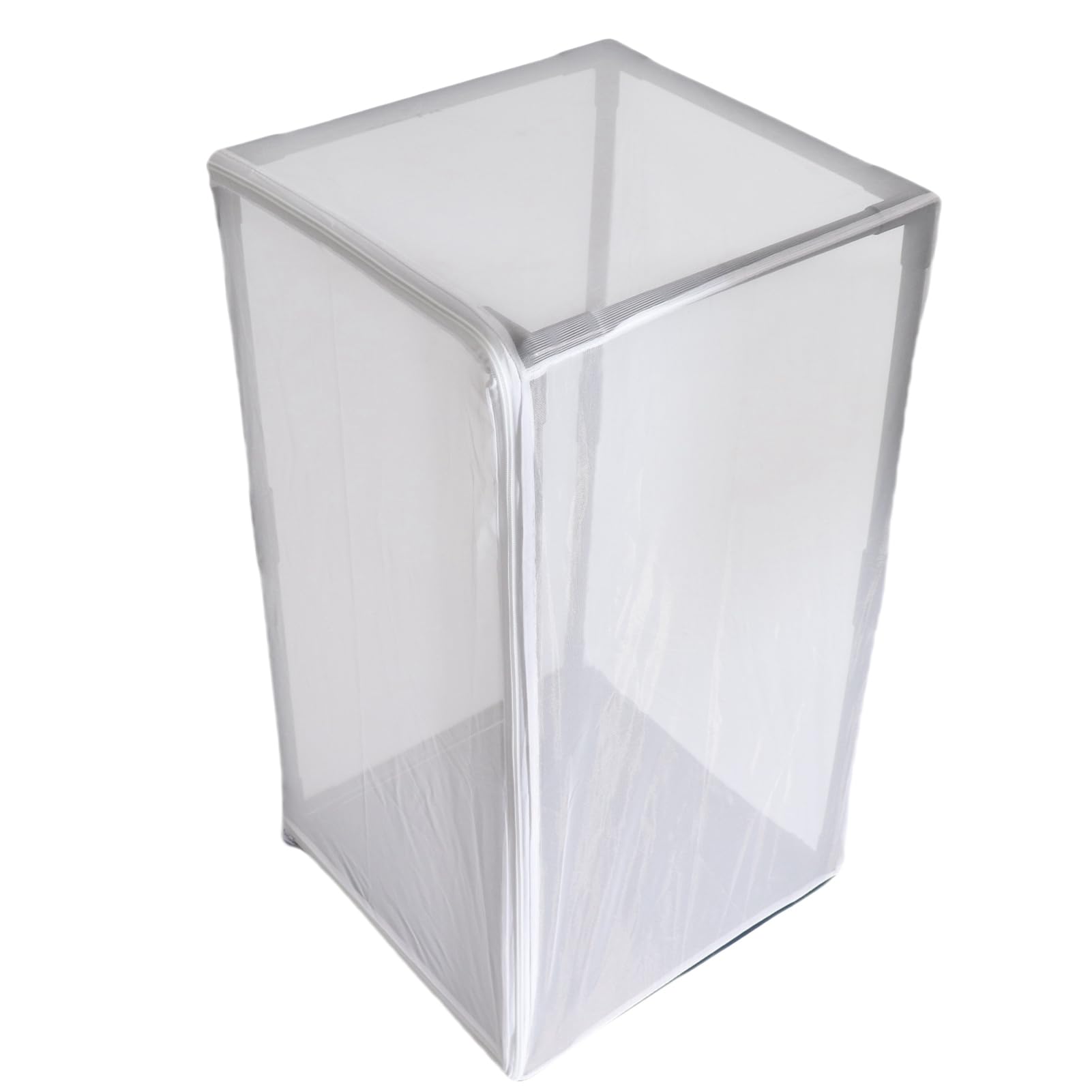 Insektenzuchtkäfig aus Netzmaterial mit PVC-Rohren, 42 x 42 x 77 cm, für Schmetterlinge und kleine Insekten, tragbar mit Griff