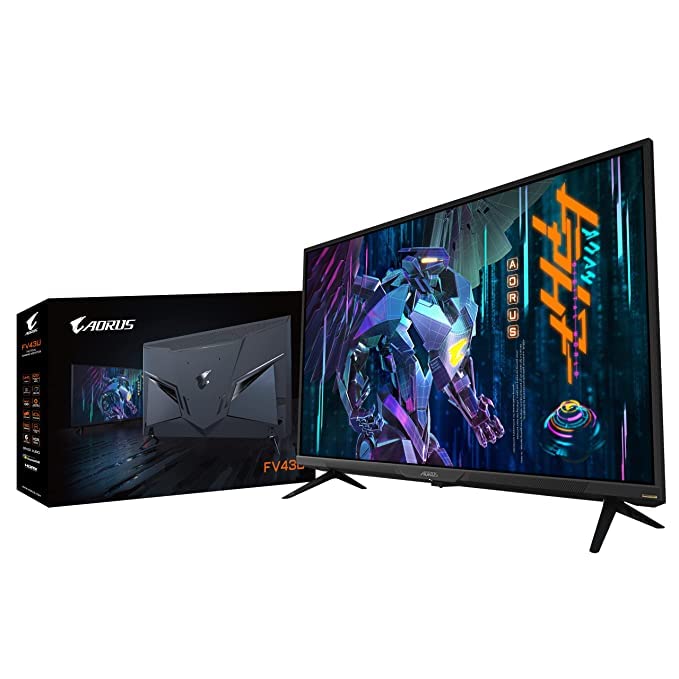 GIGABYTE Aorus Fv43U 43 in 144Hz 2160P Hbr3, Nvidia G-Sync 