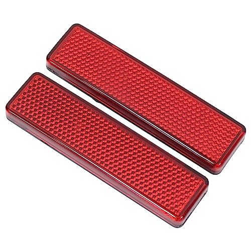 Doo Engy Reflektor Rückstrahler Rückleuchte Rücklicht Abdeckung Stoßstange Heckstoßstange Verkleidung ohne Leuchte rot hinten links und rechts für Master 2 Trafic 3 Movano Vivaro B NV300 Talento