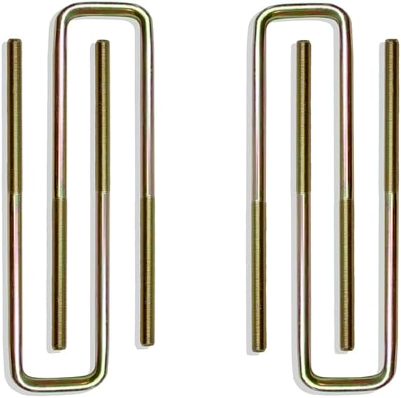 MAX TRAC SUSPENSION'S Part# 913112 is A Set of 9/16" Square F-150 U-Bolts for 5" Lift Blocks