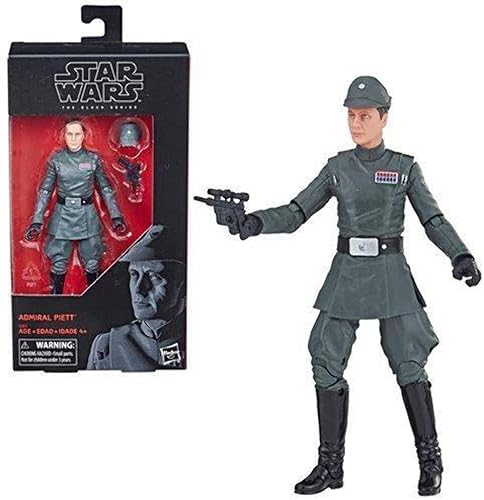 Star Wars Black Series Admiral Piett - Figura de acción de 6 pulgadas para 8 años
