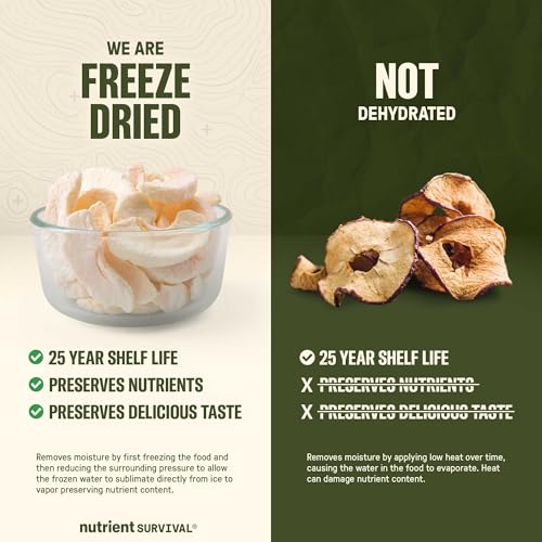 Freeze-Dried Apples Sliced Can