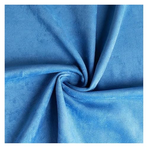 Tela de gamuza sintética azul de 50x150cm para confección de complementos 3