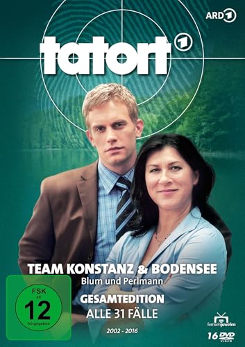 Tatort - Team Konstanz & Bodensee - Blum und Perlmann (Alle 31 Fälle) [16 DVDs]