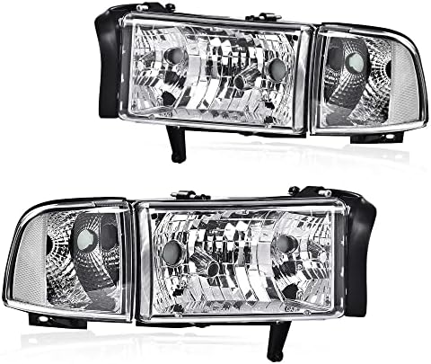 Clear Corner Lights 1994 95 96 97 98 99 00 2001 Dodge Ram Truck 1500 2500 3500 E