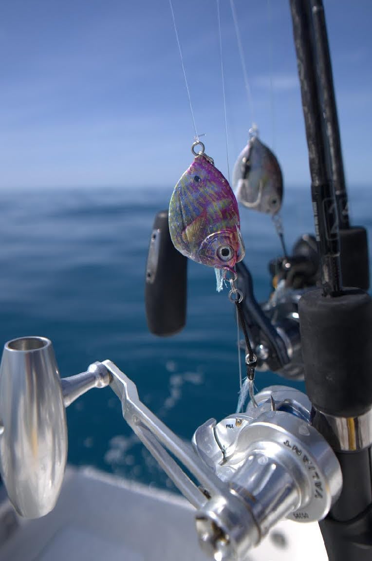 Imposter Jig, Lane Snapper Pattern, Slow Pitch Fishing Lure, Inshore and Offshore Fish