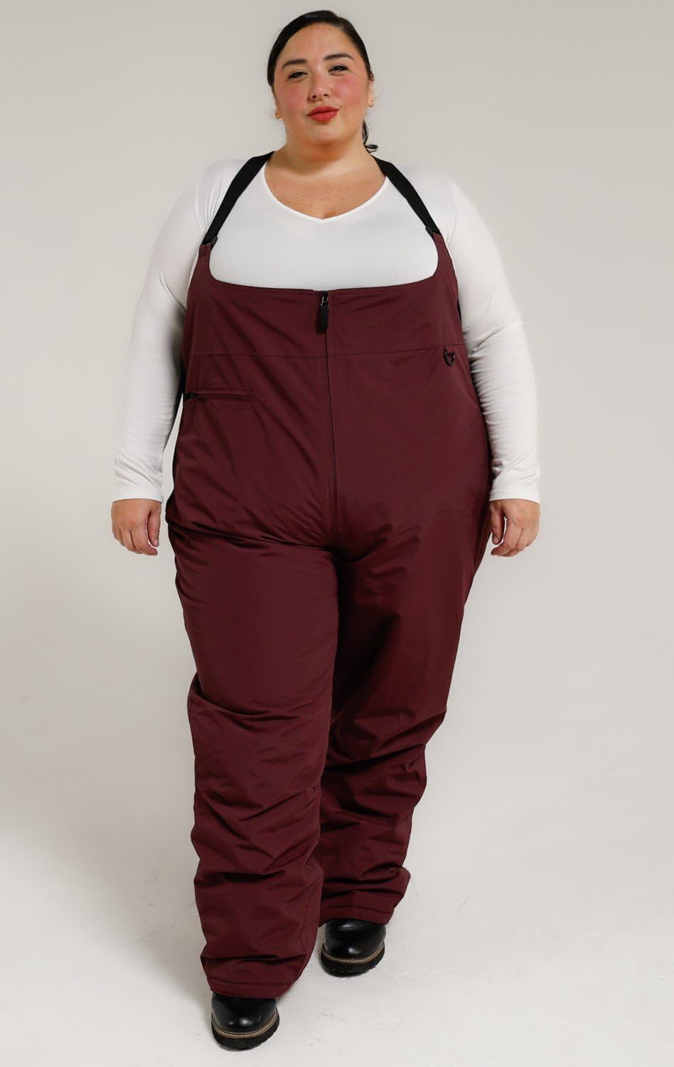 Snow Country Outerwear Women's Plus Size Snow Bibs Ski Overalls Pants 1X-6X Waterproof Short tall Regular