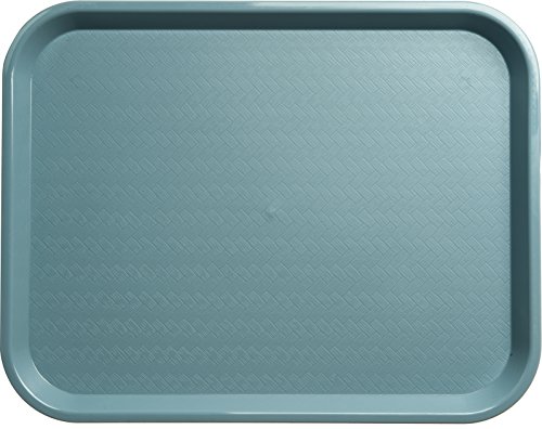 CFS Cafe Plastic Fast Food Tray, 14' x 18', Slate