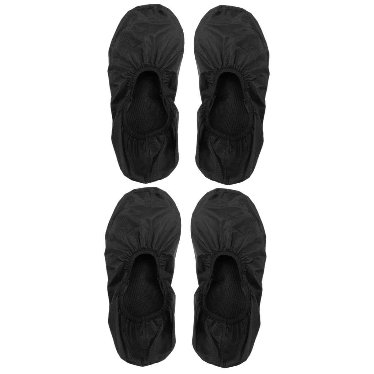 Sosoport 2sets Bowling Sports Shoe Cover Waterproof Elastic Anti-Slip Outdoor Sneaker Covers Ideal for Rainy Weather 2pcs*2