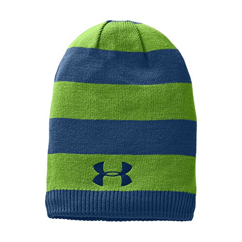 UA Rugby Stripe Bonnet Garçon chaud et respirant pour le sport en extérieur