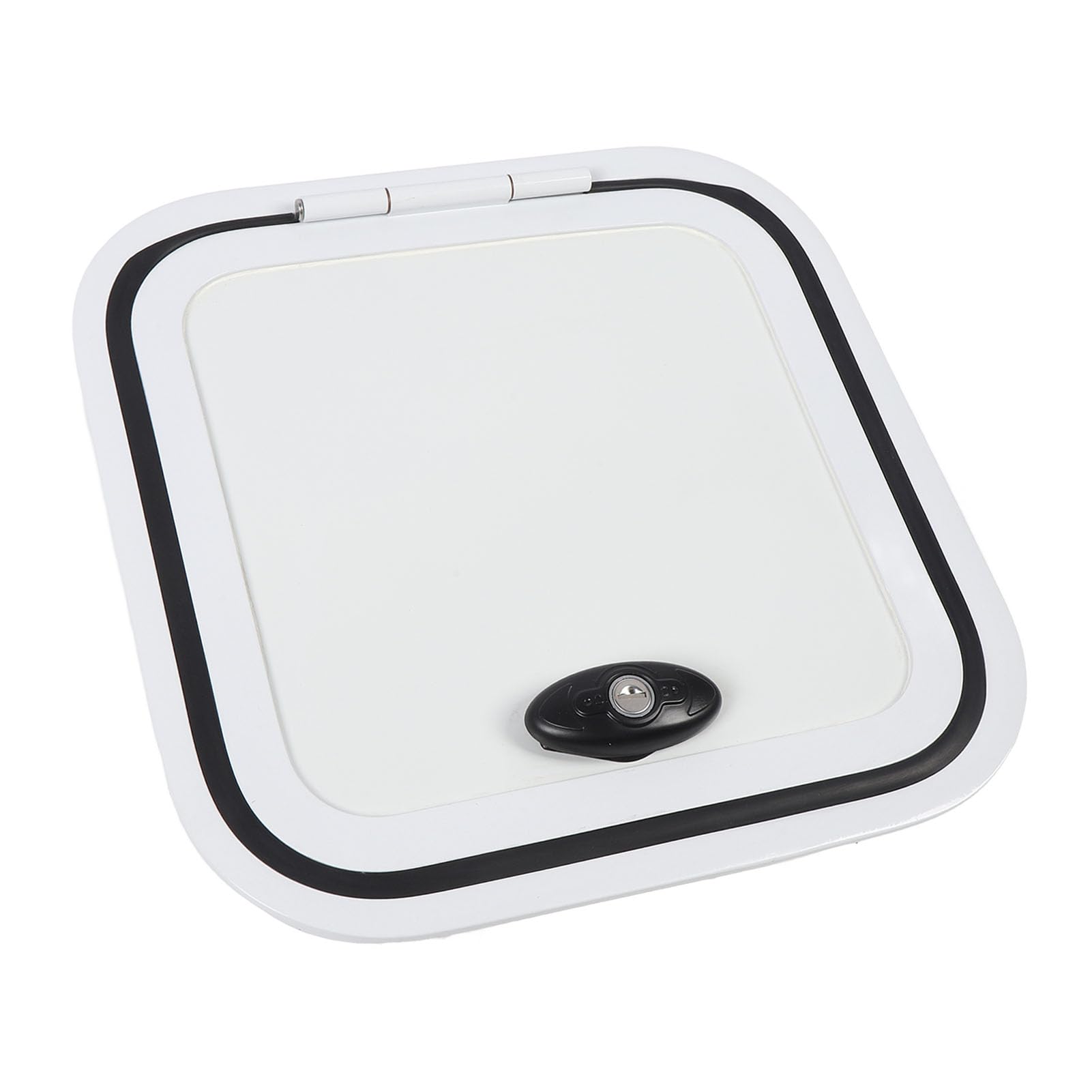 Aramox Porte d'accès pour Camping-car, Cadre en Alliage d'aluminium Robuste 14X14 Pouces avec Verrouillage sécurisé pour Camping-cars et Remorques de Voyage