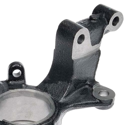 Image of Detroit Axle - Front Left Steering Knuckle for 2007-2012 Mazda CX-7 2007-2015 CX-9 Driver Side Steering Knuckle Assembly 2008 2009 2010 2011 Replacement