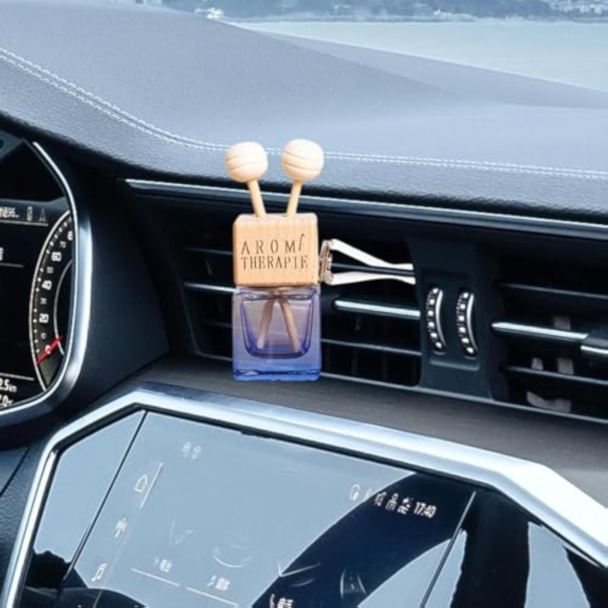 Universal Reusable Auto Perfume Diffuser Bottle Blue
