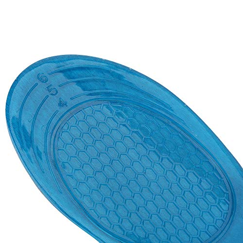1 par de Palmilhas Esportivas Unissex, Palmilhas Antichoque Macias de Silicone Protetor de pé (S 33-