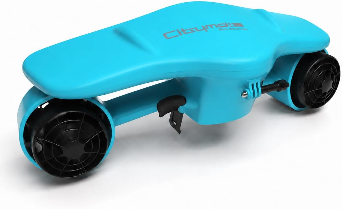 Citymate Dual-Motor Underwater Scooter, 2-Speed Sea Scooter for Snorkeling and Pool Swimming, Up to 1.5 m/s, Up to 40 Min Runtime, Removable Battery with Safety Lock, for Adults and Teens