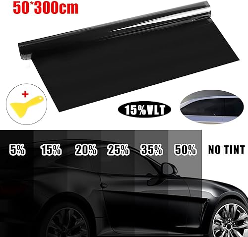 Miniatura 10 de GreceYou Película de tinte de ventana para automóviles, 5%15%20%25%35%50% VLT rollo de tinte de ventana de automóvil, película de tinte de