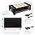 TAMARIT Raclette Party Grill Portable Indoor Electric Korean BBQ Grill 2 in 1 Raclette Table Griddle with Nonstick Coating Plate 4 Pizza Pans 8 Cheese Trays Upper and Lower Heater, PFAS-No
