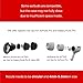 AirFoams Pro Universal Memory Foam Ear Tips w/Silicone Shield Patented for Sony WF-1000XM4, Beat Fit Pro, Beats Studio Buds, Buds 2 Pro, Jabra, Beats Flex. Replacement. Kickstarter. (SML)