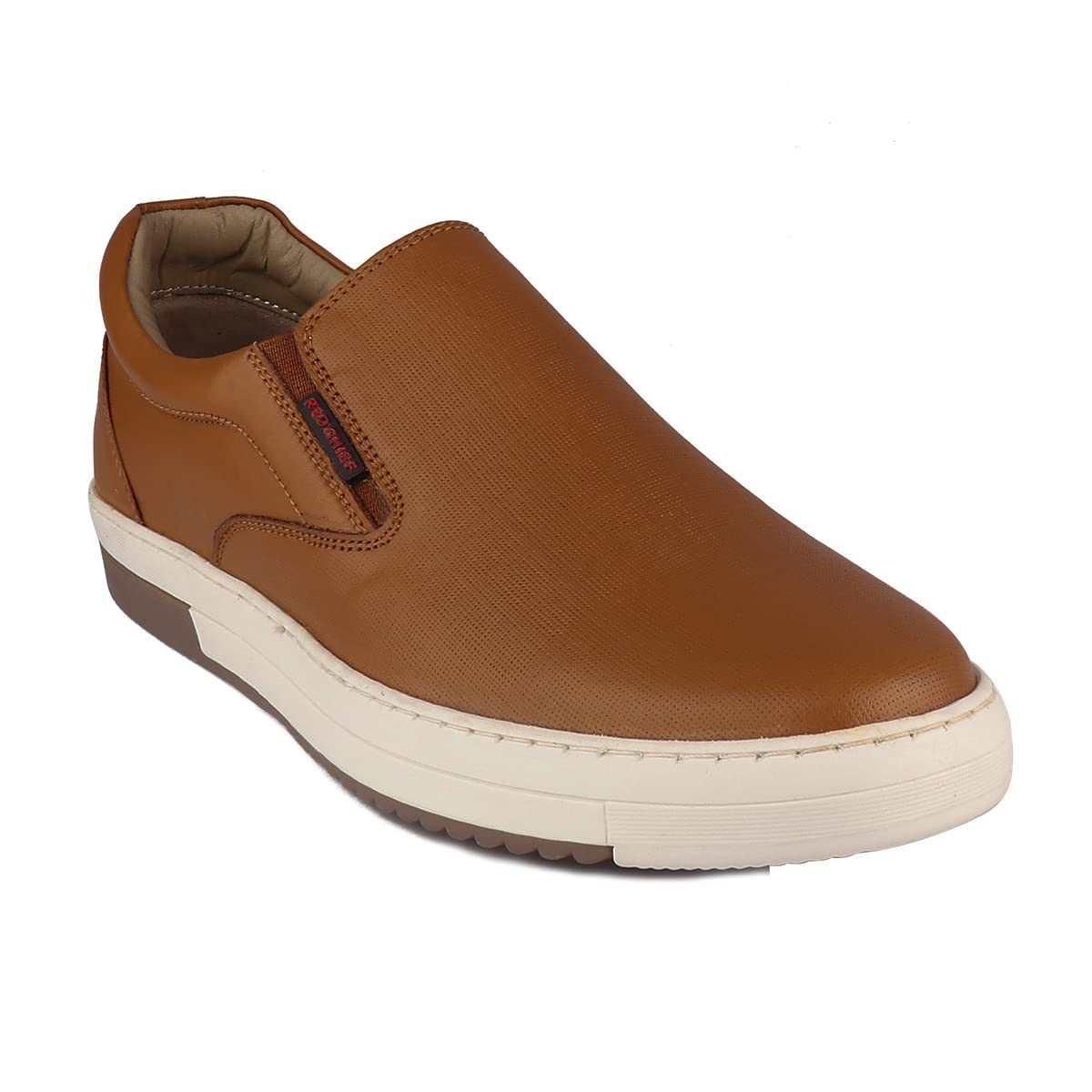 See full amazon price history chart for Red Chief Tan Leather Slip on Sneakers for Men Red Chief Tan Leather Slip on Sneakers for Men (B0BSH72Y5S) Amazon Price History, Amazon Price Tracker