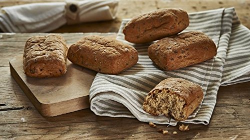Schar Gluten Free Parbaked Ciabatta Roll Samplers w/ Reglar & Multigrain Rolls, (4 Pack)
