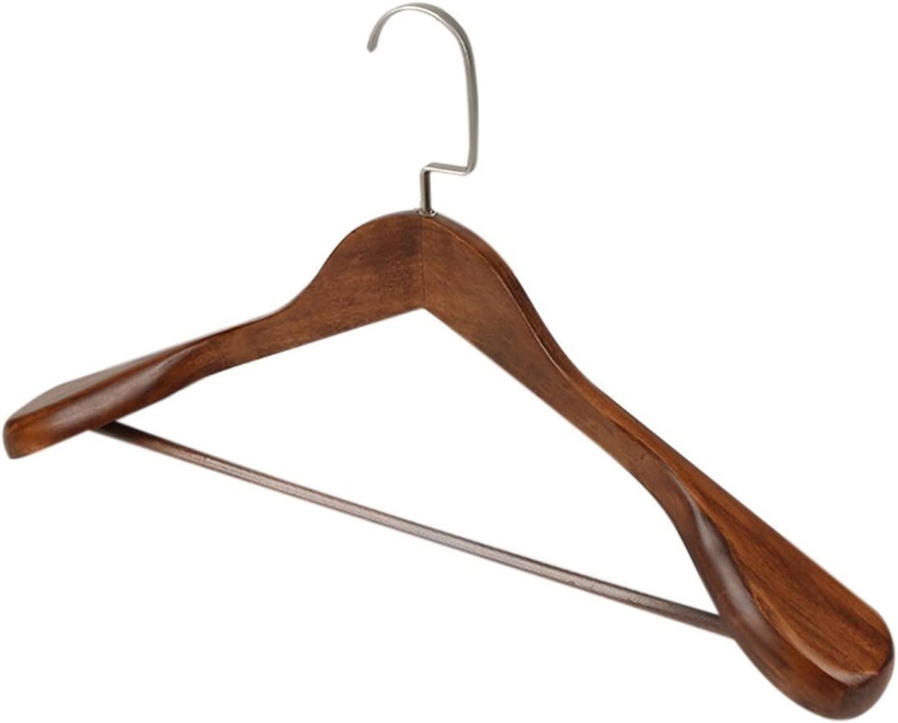 Clothes Hangers Wide Shoulder Wooden Coat Hangers - Wood Suit Hanger Wooden Coat Hangers/Metal Hanger/Plastic Hanger Racks,C,One Size