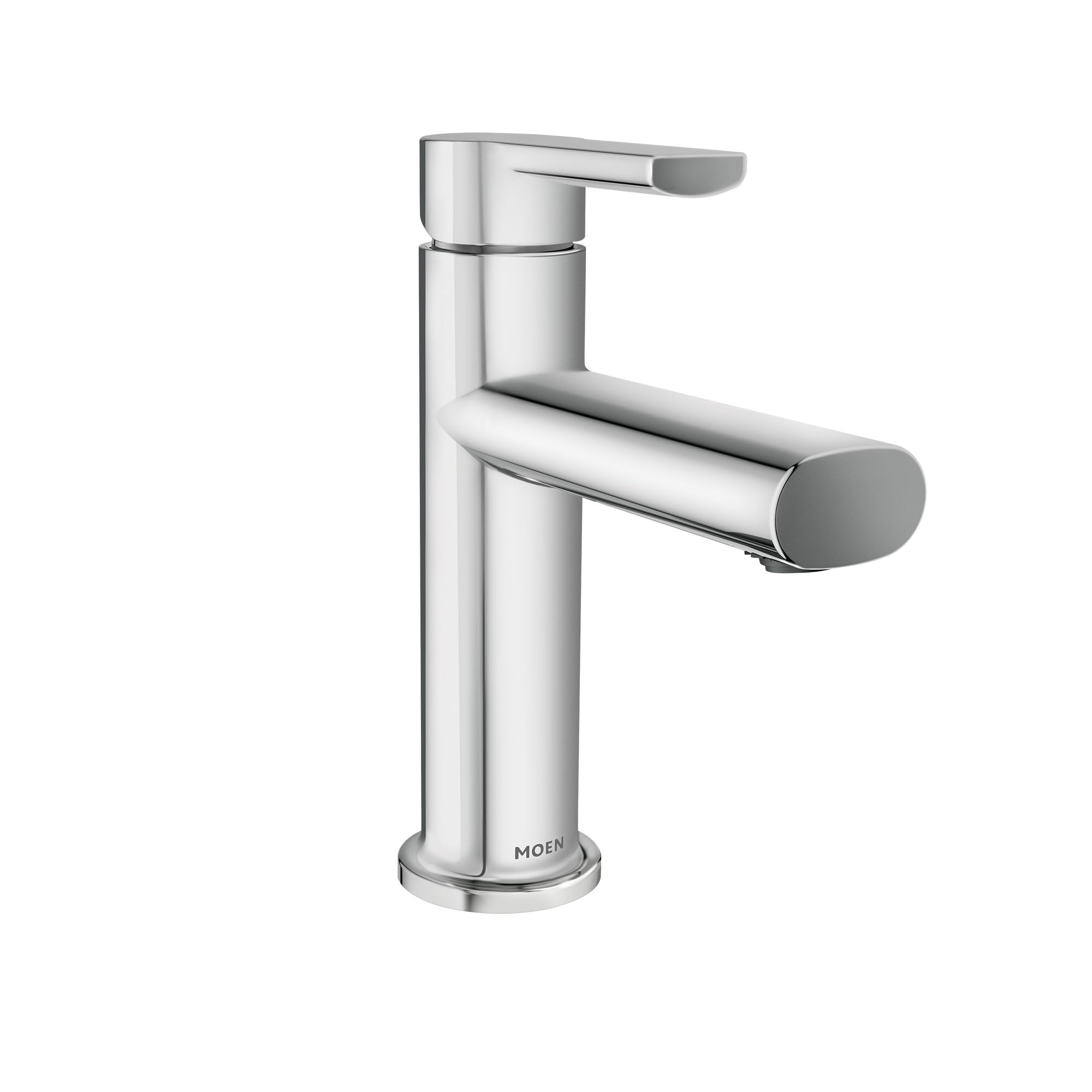 Moen Meena Chrome One-Handle Single Hole Modern Bathroom